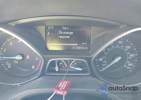 2014 Ford Focus Titanium z USA, uszkodzony, nr VIN 1FADP3N29EL342132